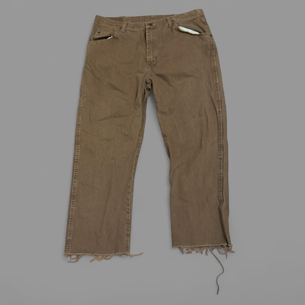 Men's Brown Wrangler Jeans